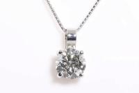 1.01ct Diamond Solitaire Pendant