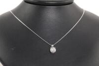 1.01ct Diamond Solitaire Pendant - 5