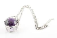 74.54ct Amethyst and Diamond Pendant - 6