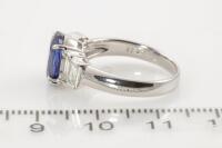 2.43ct Sapphire and Diamond Ring - 3