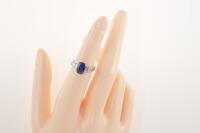 2.43ct Sapphire and Diamond Ring - 6