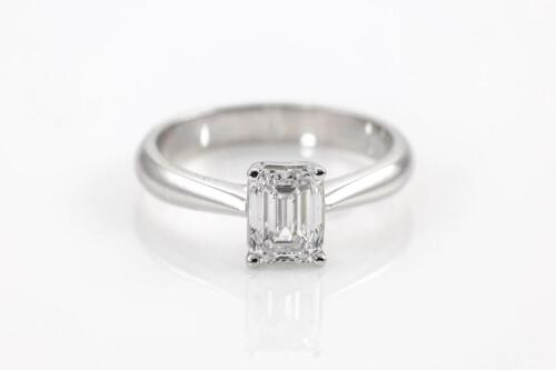 1.03ct Diamond Solitaire Ring GIA D SI2