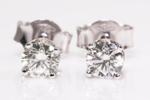 0.67ct Diamond Stud Earrings