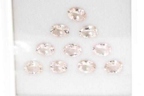 9.27ct Loose Parcel of Morganite