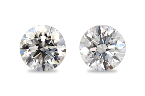 0.80ct Loose Pair of Diamonds GIA D VS1