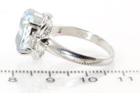 5.38ct Aquamarine and Diamond Ring - 3