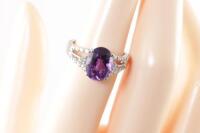 2.89ct Amethyst and Diamond Ring - 6