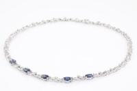 Sapphire and Diamond Necklace - 7