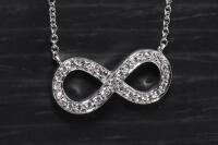 Tiffany & Co Infinity Diamond Necklace - 10