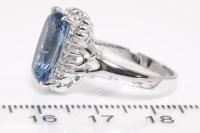 3.60ct Aquamarine and Diamond Ring - 3