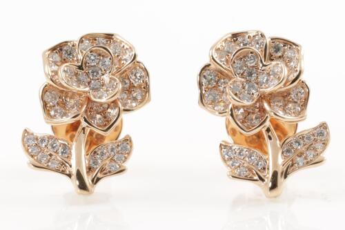 Flower Diamond Earrings