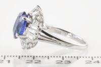 3.60ct Sapphire and Diamond Ring - 4