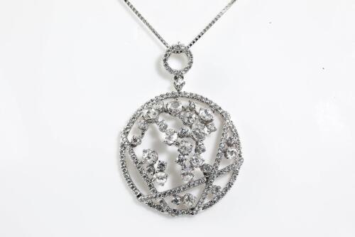 3.02ct Diamond Dress Pendant