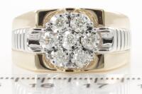 Diamond Mens Ring - 2