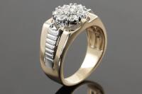 Diamond Mens Ring - 5