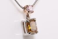 Fancy Colour Diamond Pendant - 4