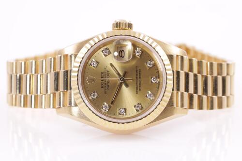 Rolex 18ct Yellow Gold Ladies Watch 69178G