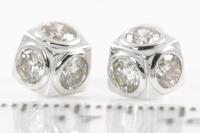 1.12ct Diamond Earrings - 2