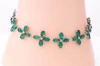 9.12ct Emerald Bracelet