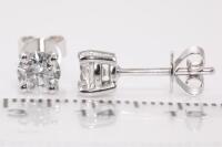 1.06ct Diamond Stud Earrings - 4