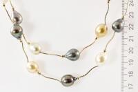 Mixed Pearl Necklace - 4