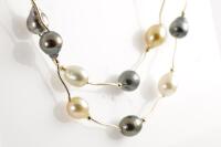 Mixed Pearl Necklace - 5