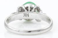 Jade and Diamond Ring - 4