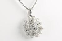 2.01ct Diamond Dress Pendant - 4