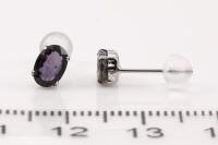 1.00ct Sapphire Earrings - 3