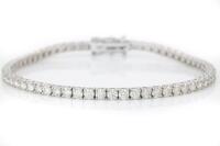 4.21ct Diamond Tennis Bracelet