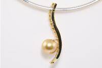 Pearl and Diamond Necklet - 3
