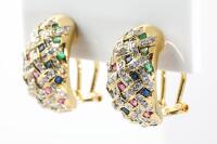 Multi-coloured Gemstones Earrings - 3