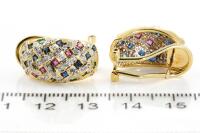 Multi-coloured Gemstones Earrings - 5