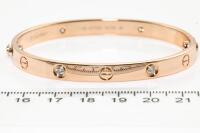 Cartier Love Bracelet with Diamond - 4