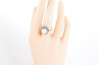 Pearl and Diamond Ring - 6
