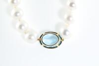 Pearl and Topaz Necklace - 4