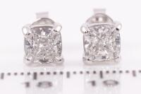 2.03ct Diamond Stud Earrings GIA F G VVS1-2 - 4