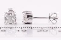 2.03ct Diamond Stud Earrings GIA F G VVS1-2 - 5