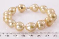 Golden South Sea Pearl Bracelet - 2