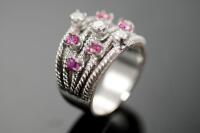 Ruby and Diamond Ring - 5