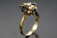 Sapphire and Diamond Ring - 4