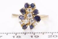 Sapphire and Diamond Ring - 6