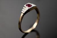 Vintage Ruby Ring - 5