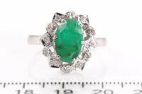 Emerald and Diamond Ring - 2