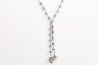 Fancy Brown & White Diamond Necklace - 4