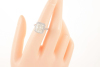 5.02ct Diamond Halo Ring HRD J SI2 - 7