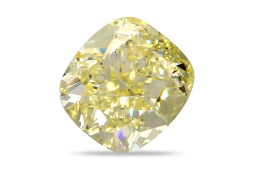 0.92ct Loose Fancy Light Yellow Diamond GIA SI1