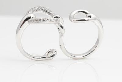 Hermes Filet d'Or Double Ring - 6