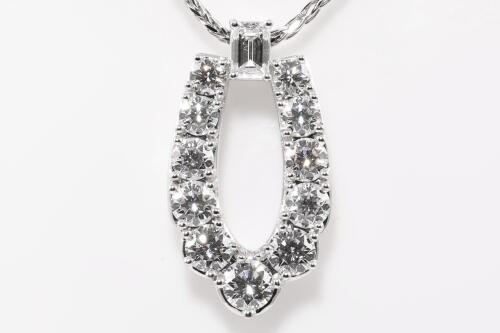 1.54ct Diamond Dress Pendant