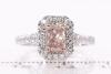 0.70ct Diamond Ring Brown-Pink GIA SI2 - 3